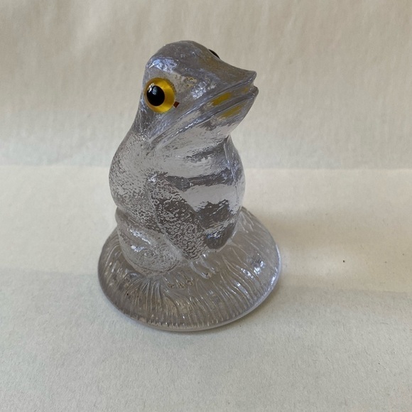 Summit Glass Frog Figurine - Picture 1 of 8